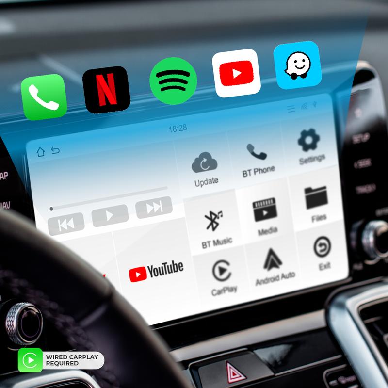 AutoSky Ai Box Lite X - Elevate your vehicle experience! Wired CarPlay and Hot Spot Required! apple carplay