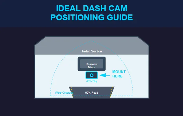 dash cam positioning guide